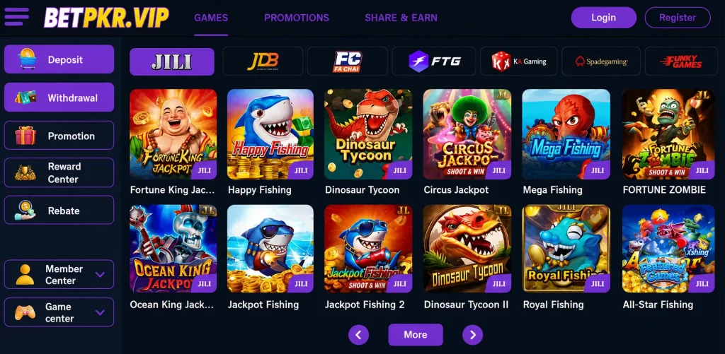 Betpkr game